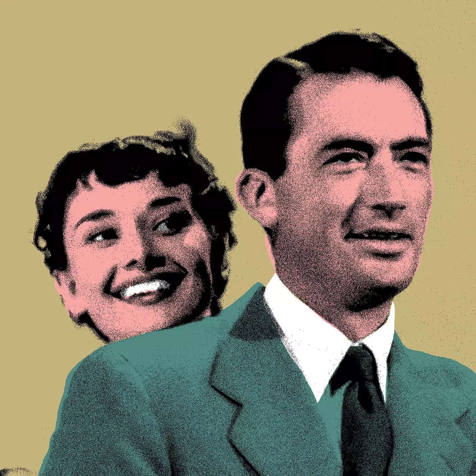 Audrey Hepburn e Gregory Peck