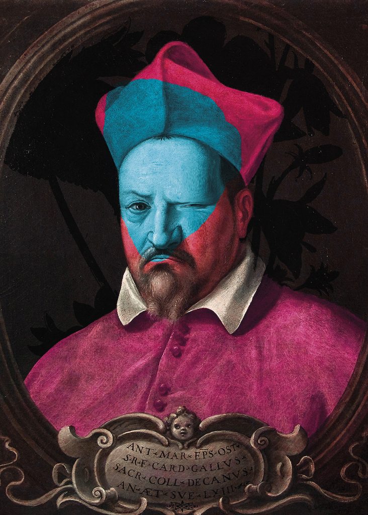 Andrea Pisano cardinal tattoo