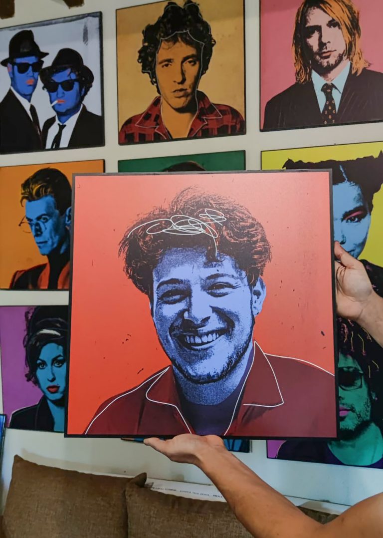 be pop portrait be your icon