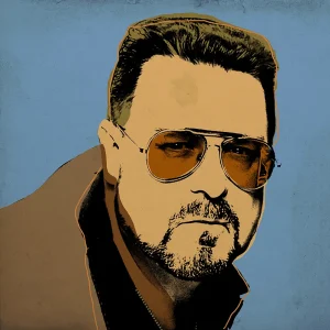 John Goodman Lebowski iconpop