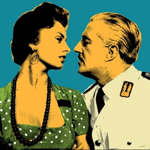 Vittorio De Sica & Sofia Loren pane amore e iconpop