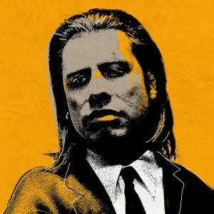John Travolta iconpop pulp fiction