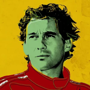 Ayrton Senna iconpop