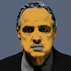 Il Padrino Marlon Brando iconpop