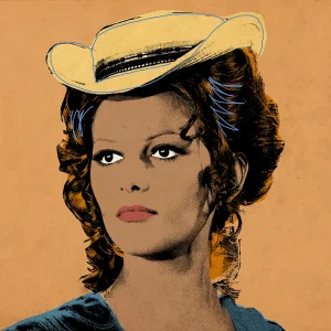 Claudia Cardinale c'era una volta il west iconpop
