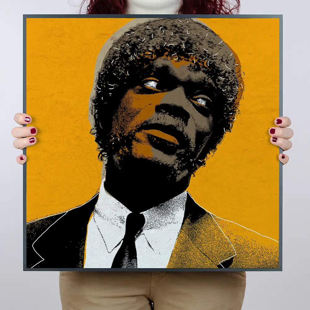 Jules Winnfield pulp fiction iconpop maxipop