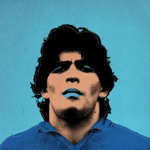 Diego Maradona iconpop